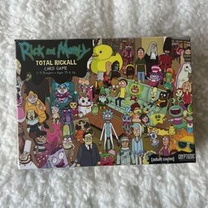 Rick and Morty Total Rickall Cooperative Card Game